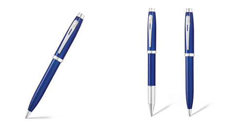 Sheaffer 100 Glossy Black Pen Duo – Ballpoint & Rollerball Set