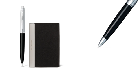 Sheaffer Set 9313 – Ballpoint Pen with Business Card Holder