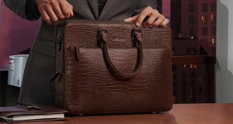 15-Inch Double Compartment Laptop Bag 